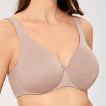 Women's Unlined Minimizer Bra White