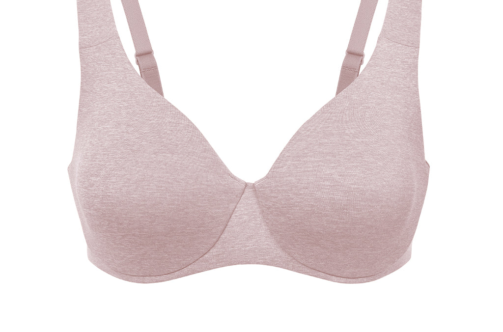 Women's Unlined Minimizer Bra White