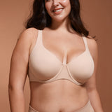 Women's Unlined Balconette Bra Beige