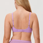 Women's Unlined Balconette Bra Glaze Purple