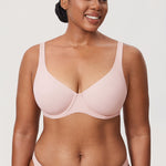 Women's Unlined Balconette Bra Gentle Rose