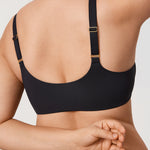Women's Silky Smooth Front Closure Bra Black