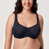 Women's Supportive Full Coverage Bra Black