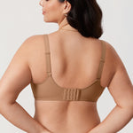 Women's Supportive Full Coverage Bra Gravel Beige