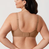 Women's Supportive Full Coverage Bra Gravel Beige