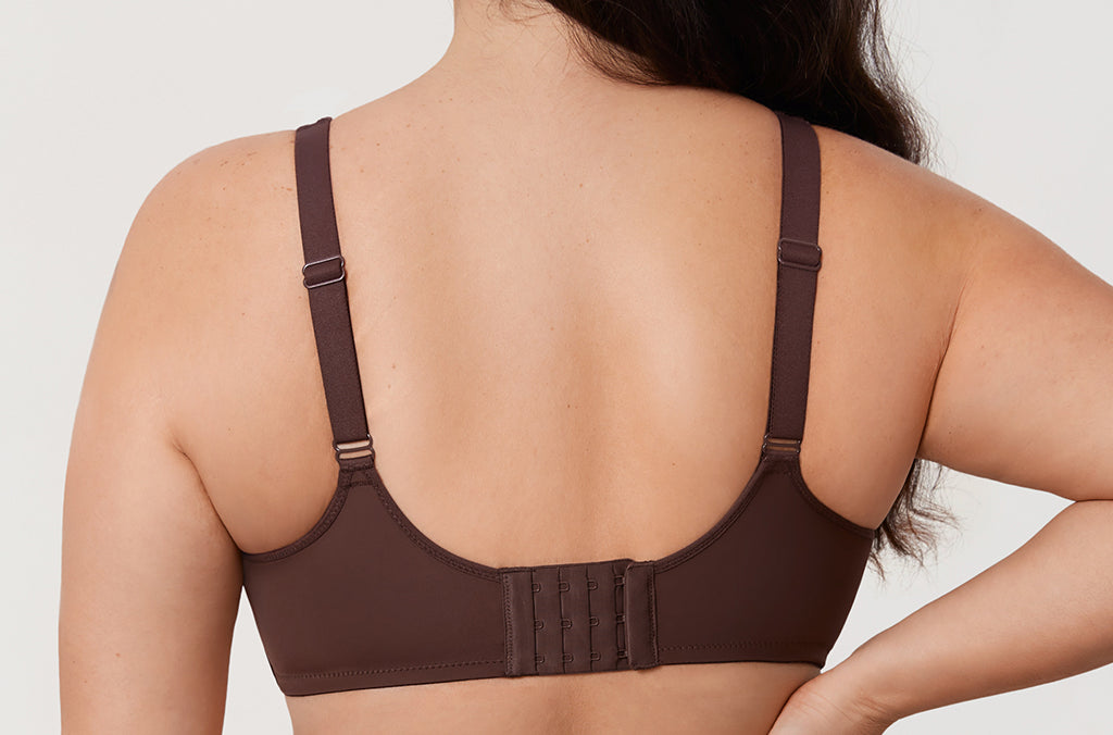 Women's Supportive Full Coverage Bra Hazelnut