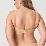 Women's Everyday Underwire Balconette Bra Warm Beige