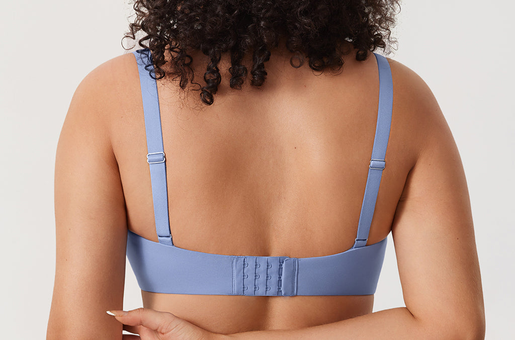 Women's Everyday Underwire Balconette Bra Frost Blue