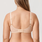 Women's Sheer Mesh Full Coverage Bra Beige