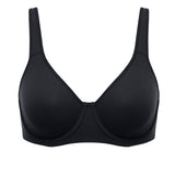 Women's Everyday Full Coverage Underwire Bra Black