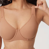 Women's Everyday Full Coverage Underwire Bra Barely Buff