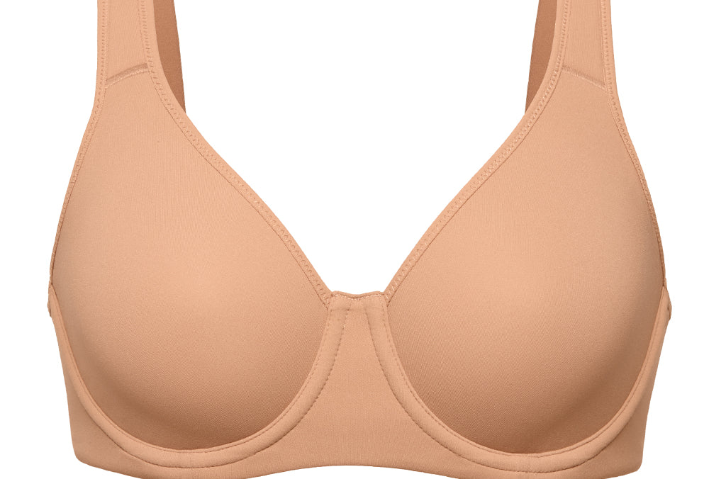 Women's Everyday Full Coverage Underwire Bra Barely Buff
