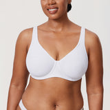 Women's Everyday Full Coverage Underwire Bra White