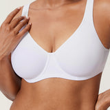 Women's Everyday Full Coverage Underwire Bra White