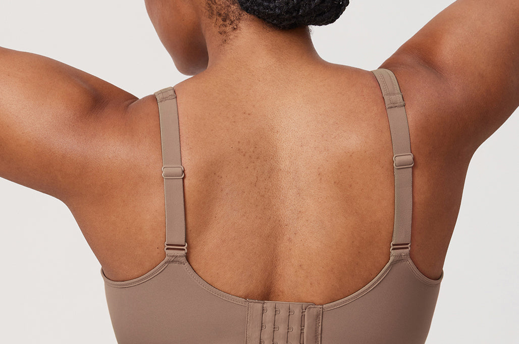 Women's Everyday Full Coverage Underwire Bra Brown Purple