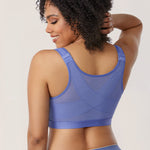 Women's Soft X-shaped Back Posture Bra Soft Tan