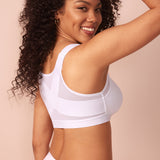 Women's Soft X-shaped Back Posture Bra Black