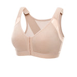 Women's X-shaped Back Posture Bra Oatmeal Heather
