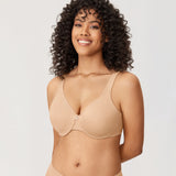 Women's Underwire Minimizer Bra Sparkle Blue